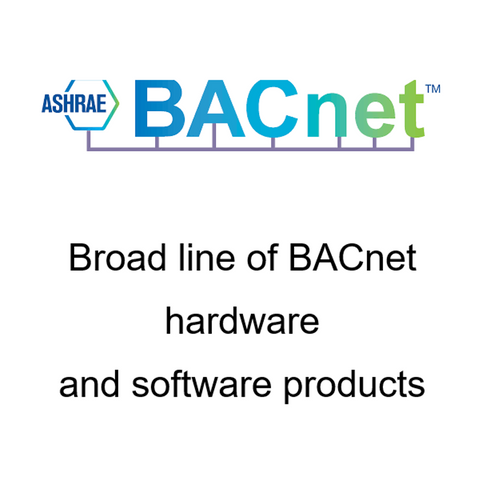Broad line of BACnet hardware and software products