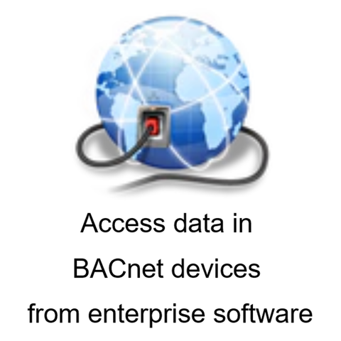 Access data in BACnet devices from Enterprise software