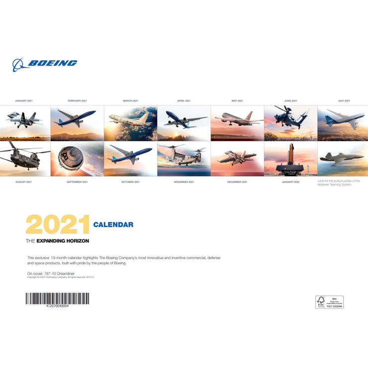 Boeing Holiday Calendar Customize And Print