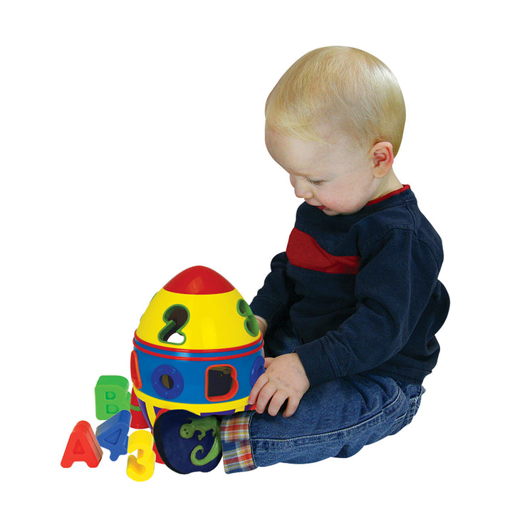 rocket shape sorter