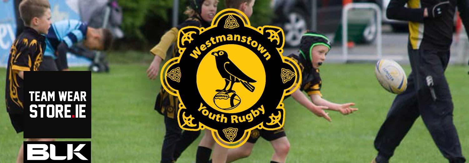 Westmanstown RFC BLK Team Wear Store.ie Banner