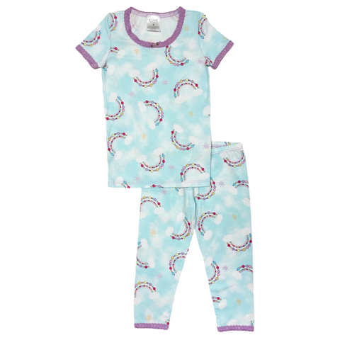 Groovy Short Sleeve Set – Pink Chicken