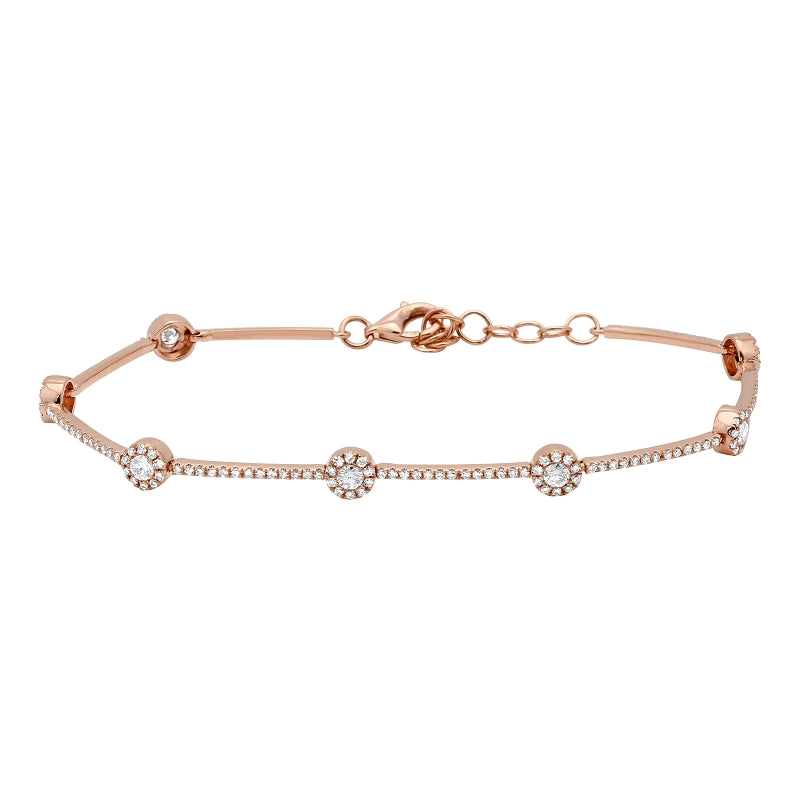 STASIA MINI Star diamond bracelet