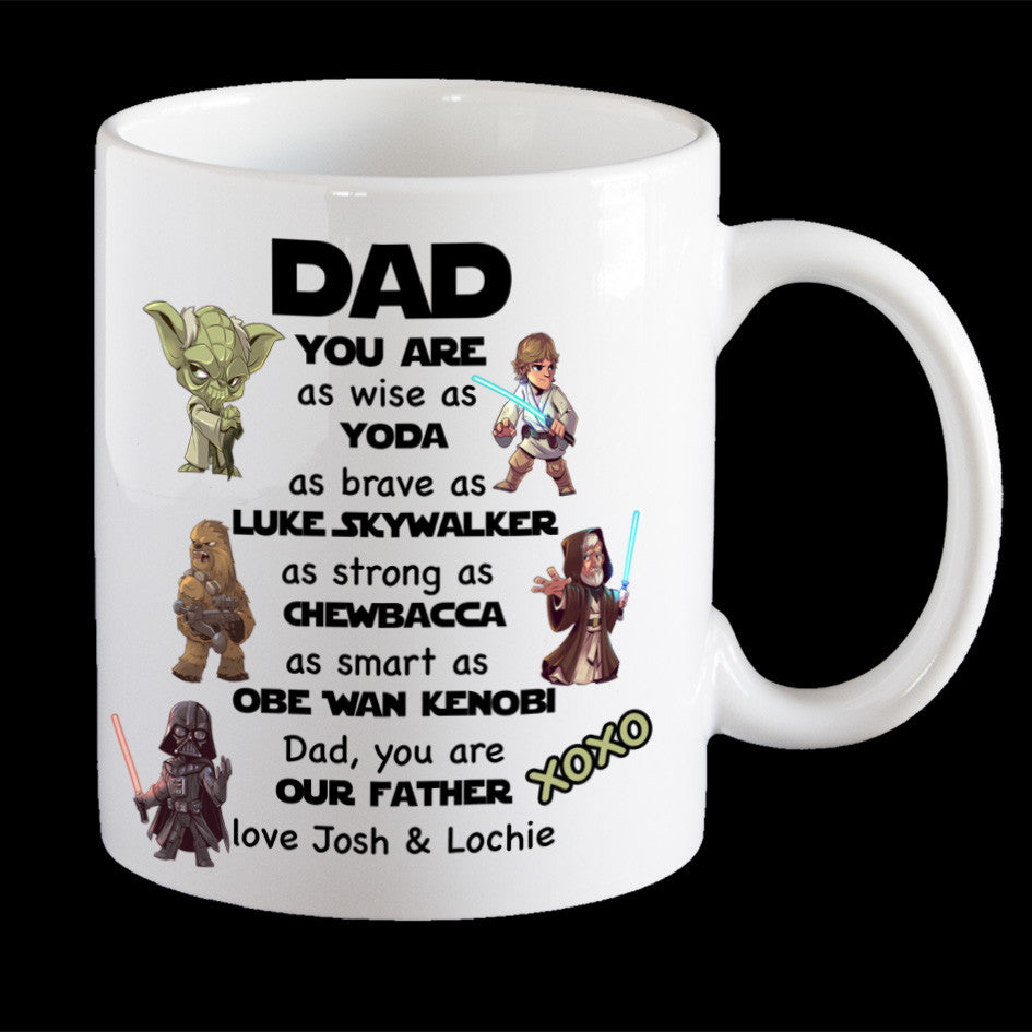 personalised dad mugs