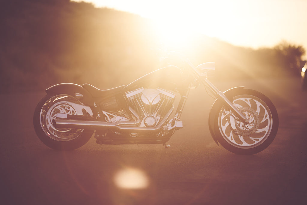 Trust No One American Iron Horse Motorcycle Bike Sunset Arizona AZ