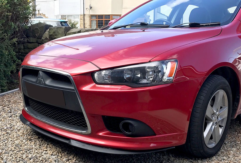 Mitsubishi Lancer Evo Cupra R Design Front Spoiler Lip