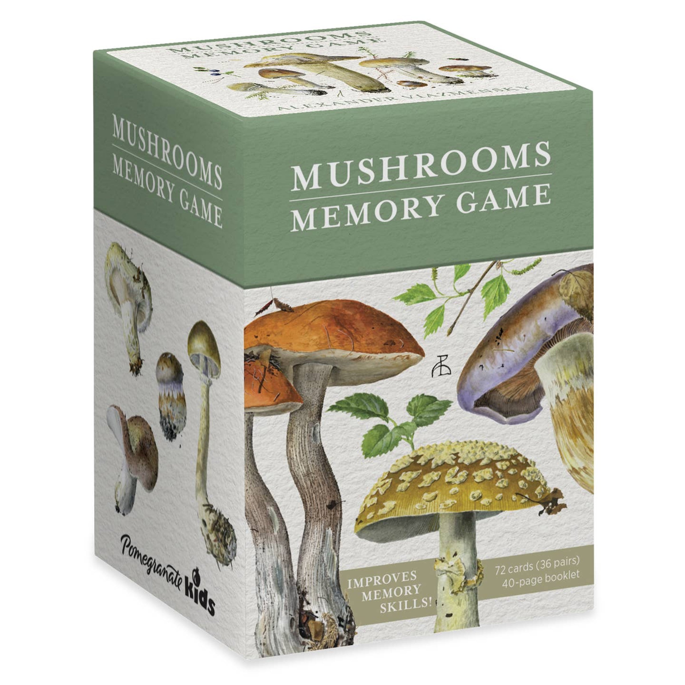 Alexander Viazmensky's Mushrooms Memory Game