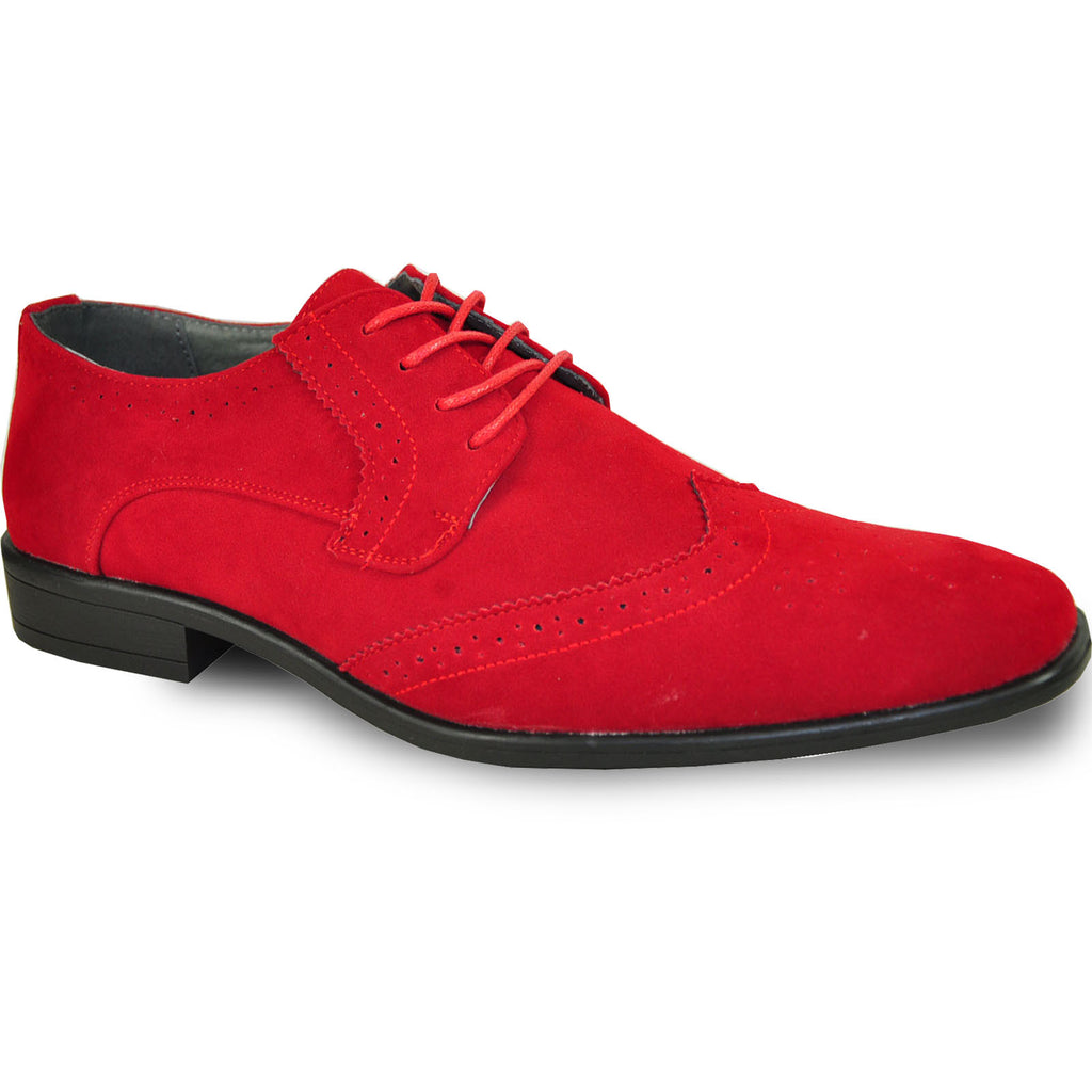 Men’s Patent Leather Oxfords | Stylish | Just Men’s Shoes Red / 15