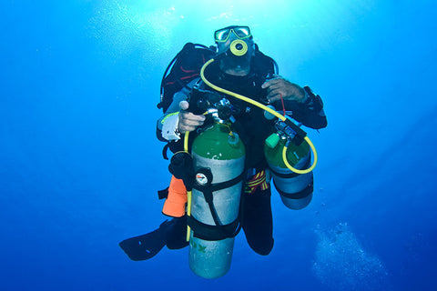 Technical diving on Catalina Island