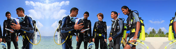 Divers in Orange County, CA. PADI IDC