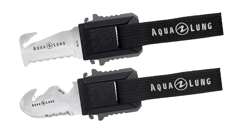 Aqua Lung Argonaut Titanium Dive Knife - Spartan Tip - Arizona Custom Knives