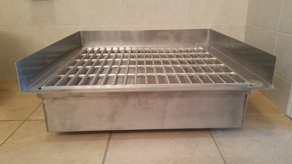 Stainless Recessed Mop Sink