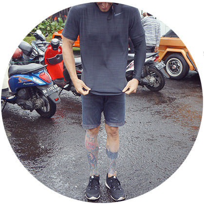 makers travelers wet t shirt bali