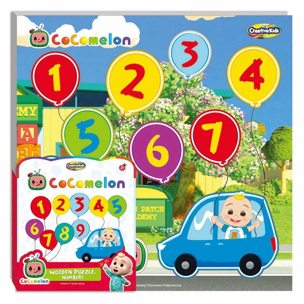 Cocomelon Chunky Puzzles - Numbers - Puzzles - Daves Deals