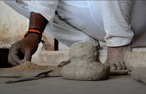 Materials Used to Make Molela Terracotta Tiles