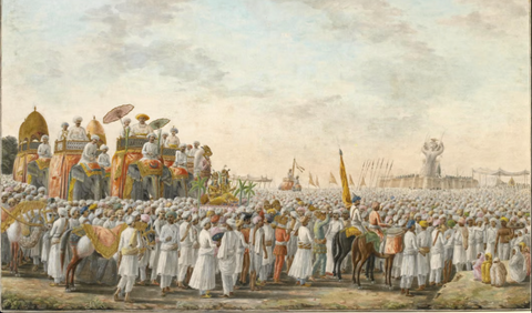 Patana Kalam painting from 19th century
