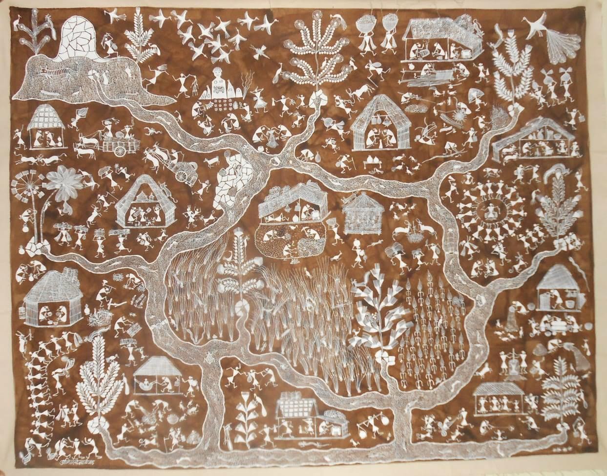 Warli Art Tribal Art of India | History of Warli Paintings ...