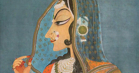 Enchanting Mystery: Is She the Royal Singer Bani Thani or Radha?