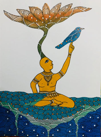 Badadev in Gond Art