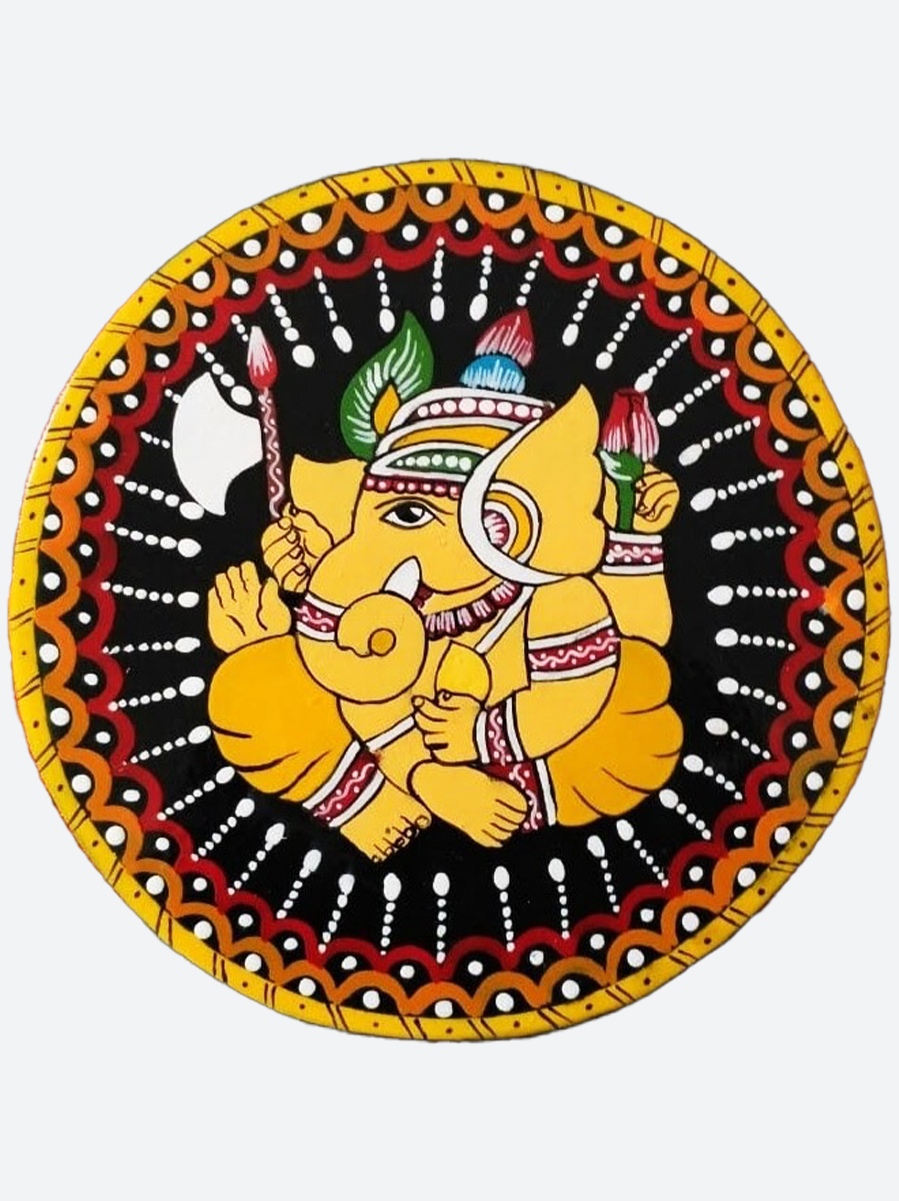 Buy Tikuli Ganesha Painting By Jayesh Sharma – MeMeraki.com