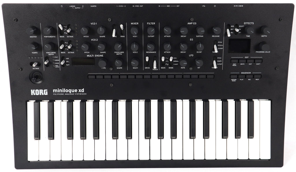Korg Minilogue XD 37-Key Polyphonic Analogue Synth Keyboard *Demo