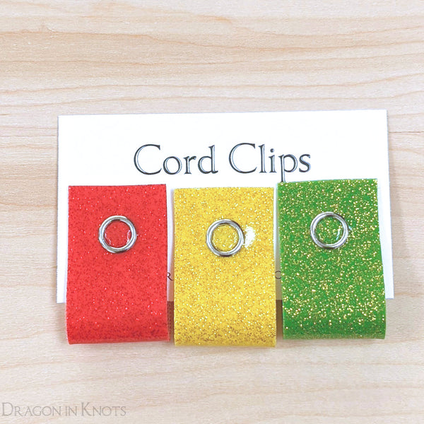 Cord Holders - Traffic Light Colors