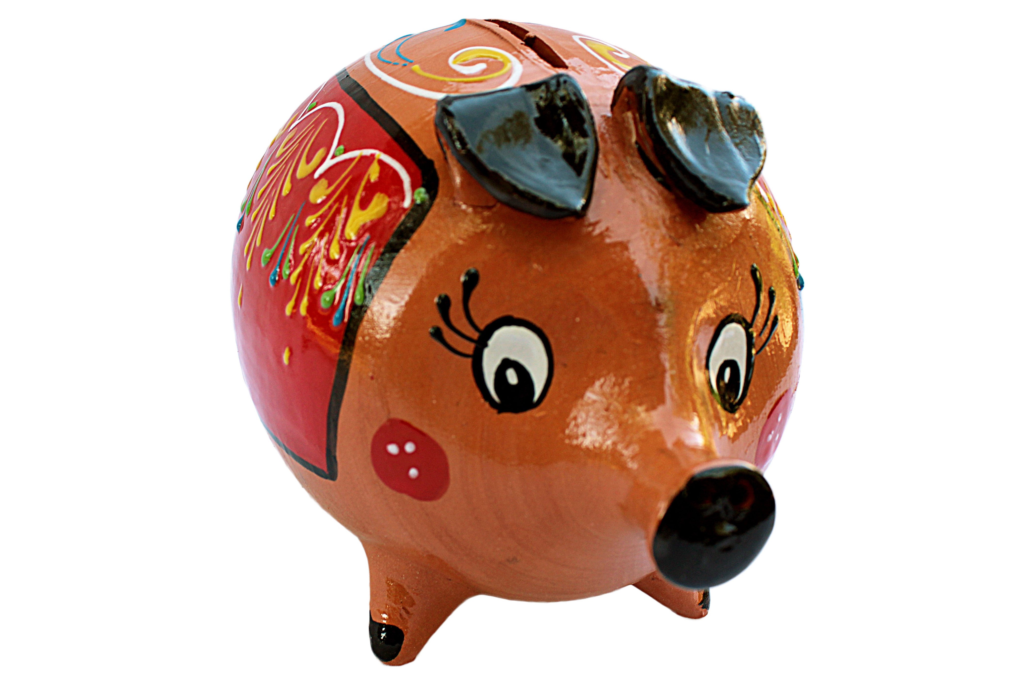 terracotta piggy bank