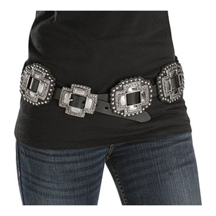 Verbeelding draadloos Tot stand brengen Roper Women's Large Cross Concho Western Style Leather Belt – Shop Munki