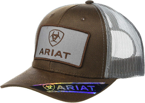 Ariat Mens Flex Fit Stripe Patch Logo 