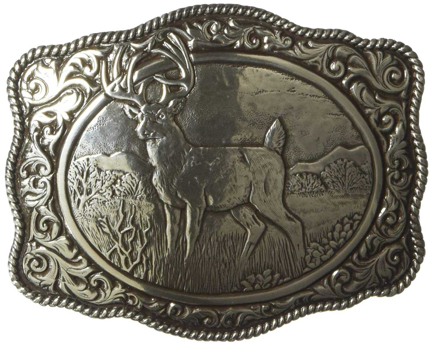 deer belt buckle