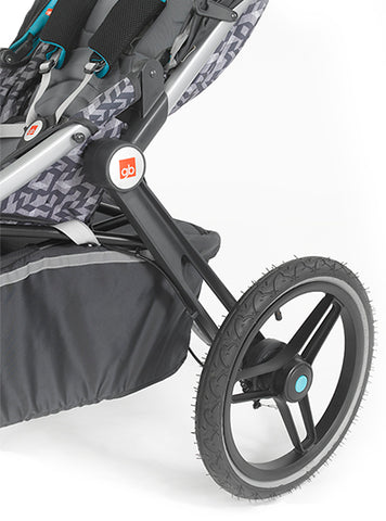 gb x1 urban runner jogging stroller volt