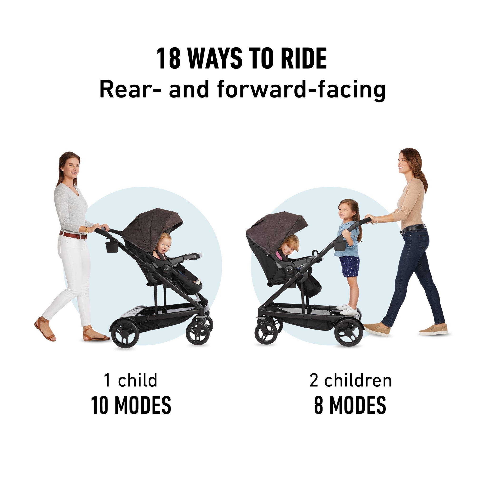 graco uno to duo stroller