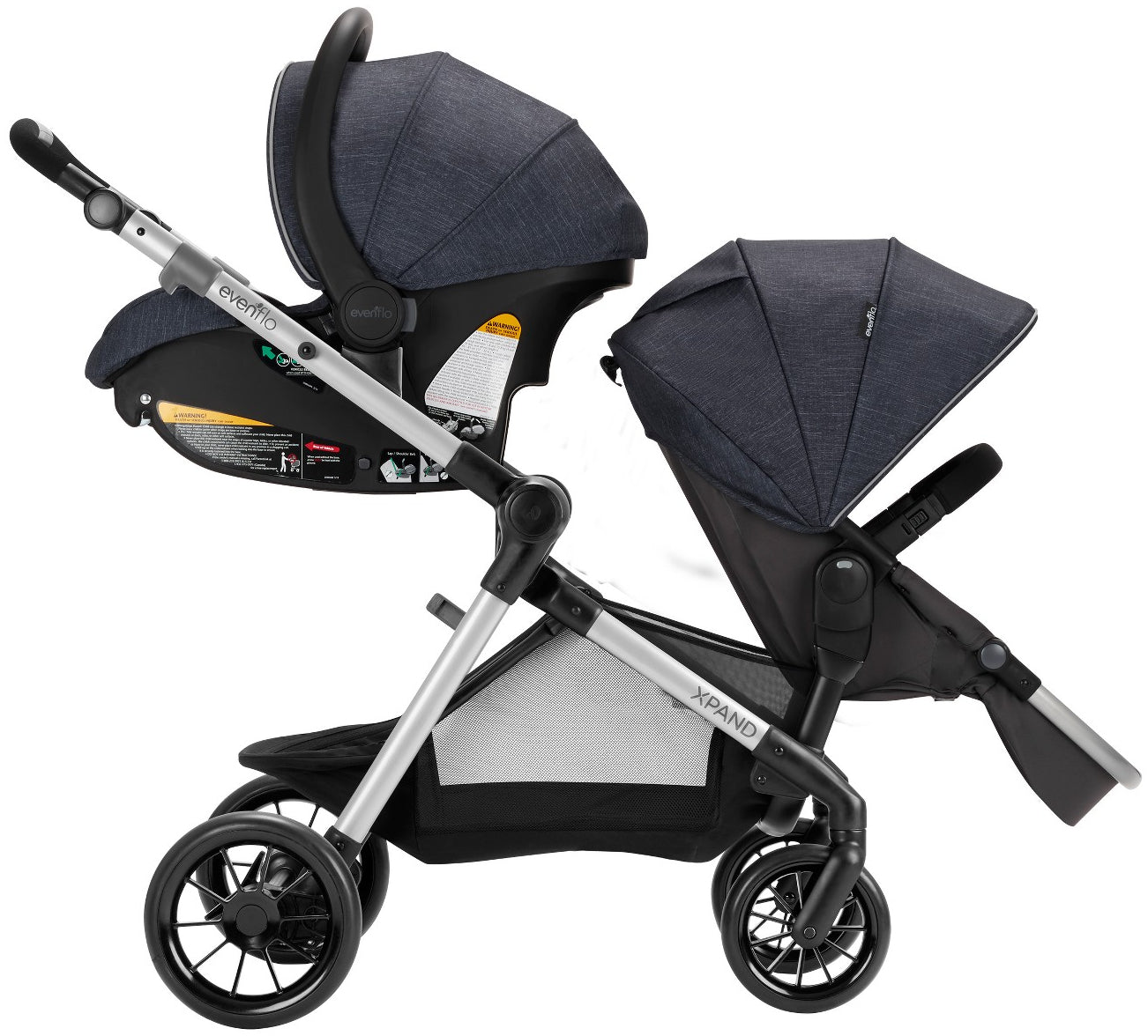 evenflo tandem double stroller