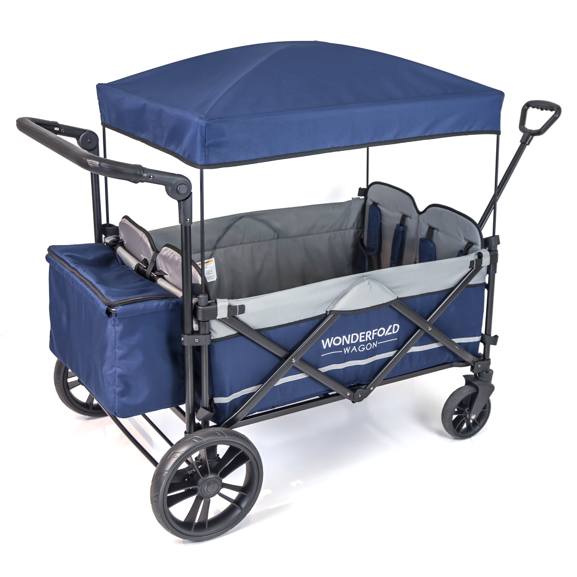 navy stroller