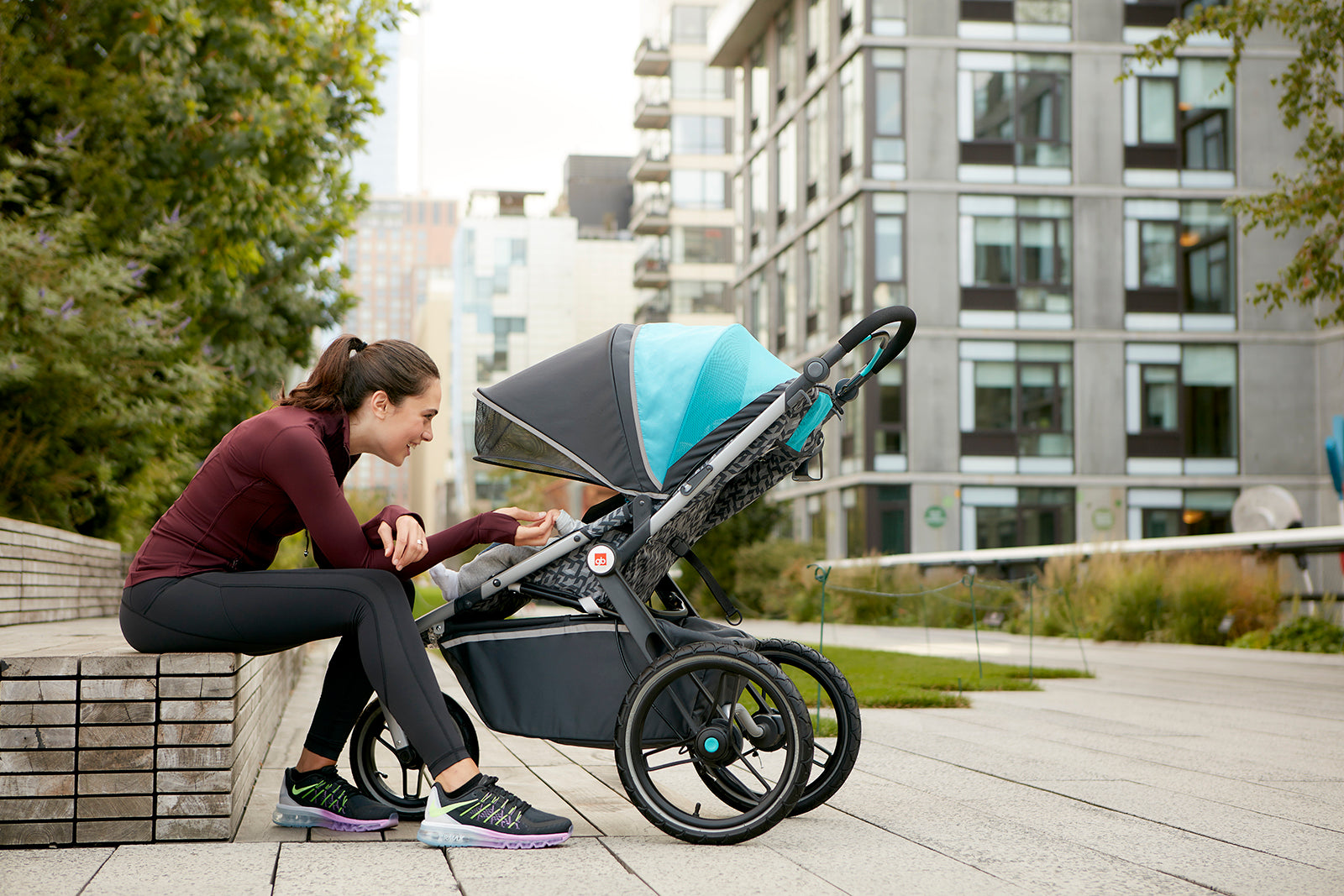 gb x1 urban runner jogging stroller