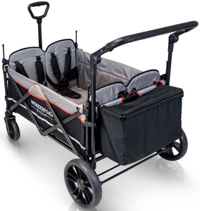 Wonderfold X4 Stroller Wagon (Black)-Stroller Wagon-Supreme Stroller