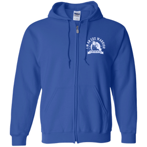 Ehlers Danlos Syndrome - EDS Warrior NFTW Zip Up Hooded Sweatshirt - The Unchargeables