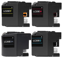 Brother LC-20E Set compatible ink - Buy Direct!