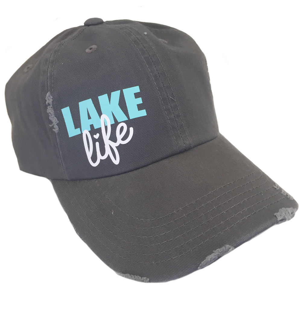 lake life ball cap