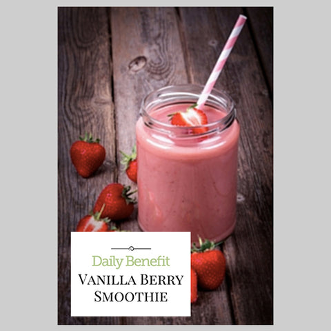 Vanilla Berry Smoothie by The Morrison Center
