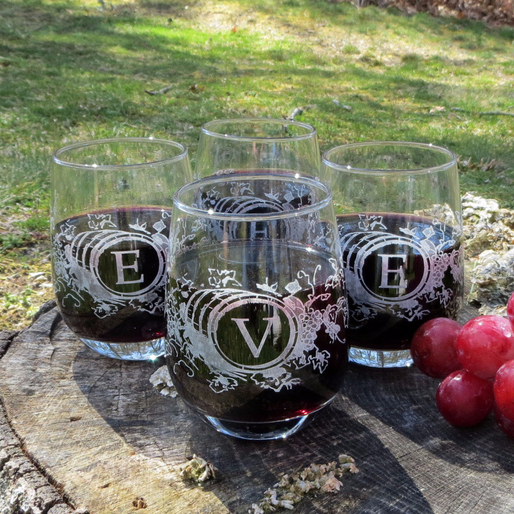 Custom Designed Stemless Wine Glasses – donebetter