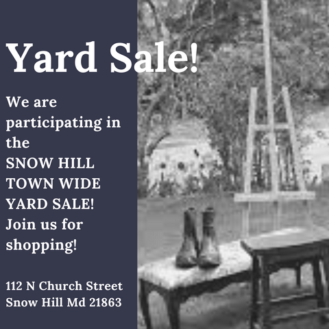 Yard Sale - Snow Hill MD