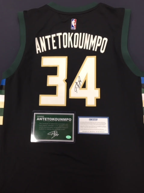signed giannis jersey