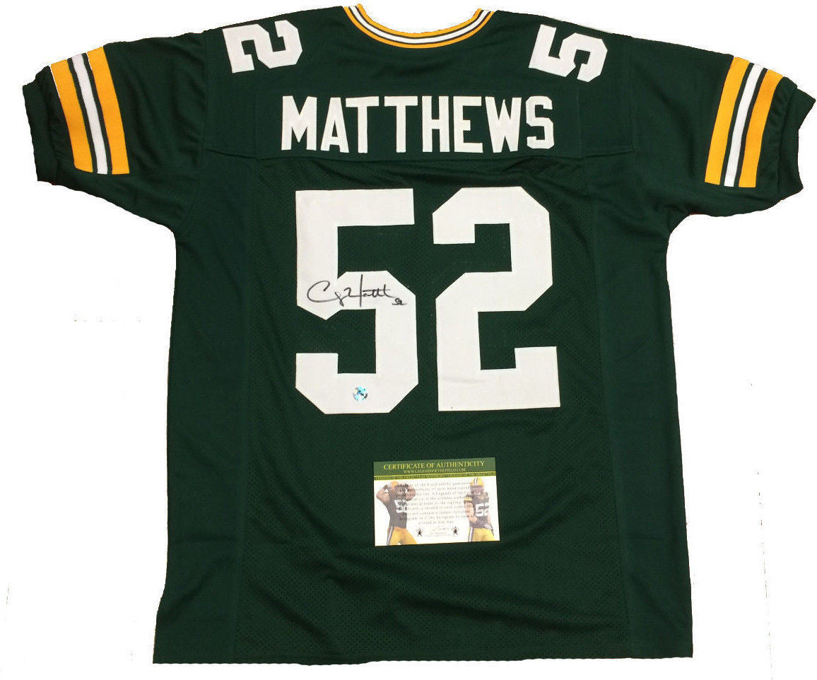 green bay packers matthews jersey