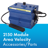 Area Velocity module stacked on battery module with sensor