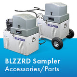 Portable refrigerated sampler on mobility cart