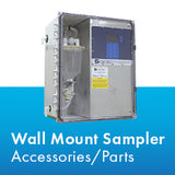 Wall mounted vacuum sampler