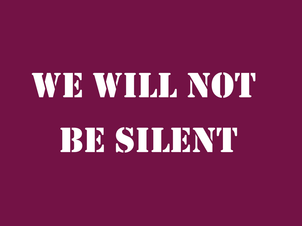 We Will Not Be Silent Silent Book Club