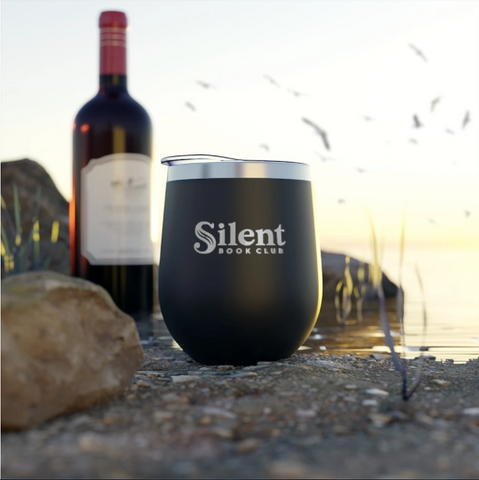 silent book club wine cup