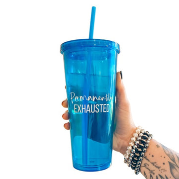 FINAL SALE - Straw Tumbler